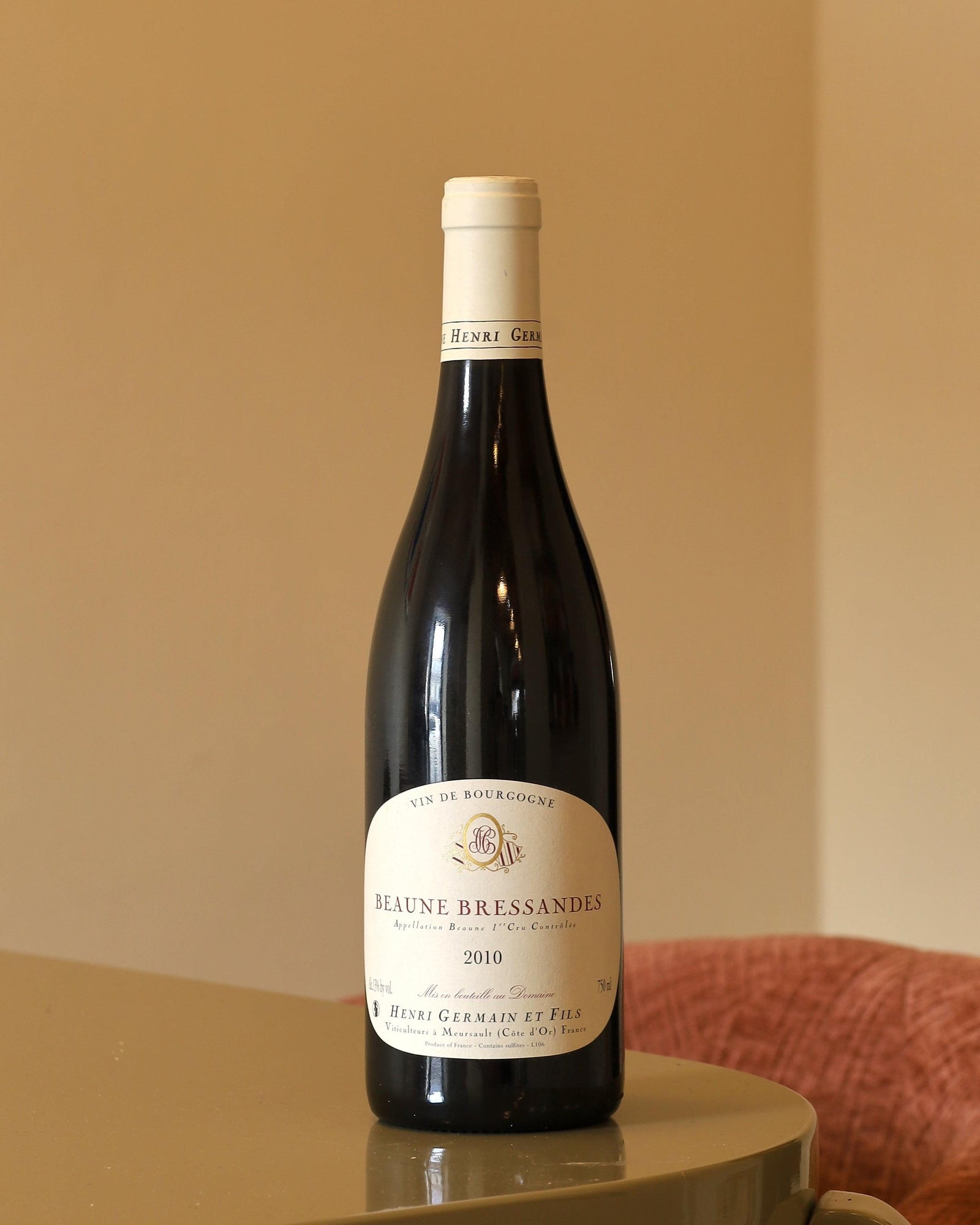 Henry Germain Beaune Bressandes Premier Cru 2010 AOC 0,75l Bottle
