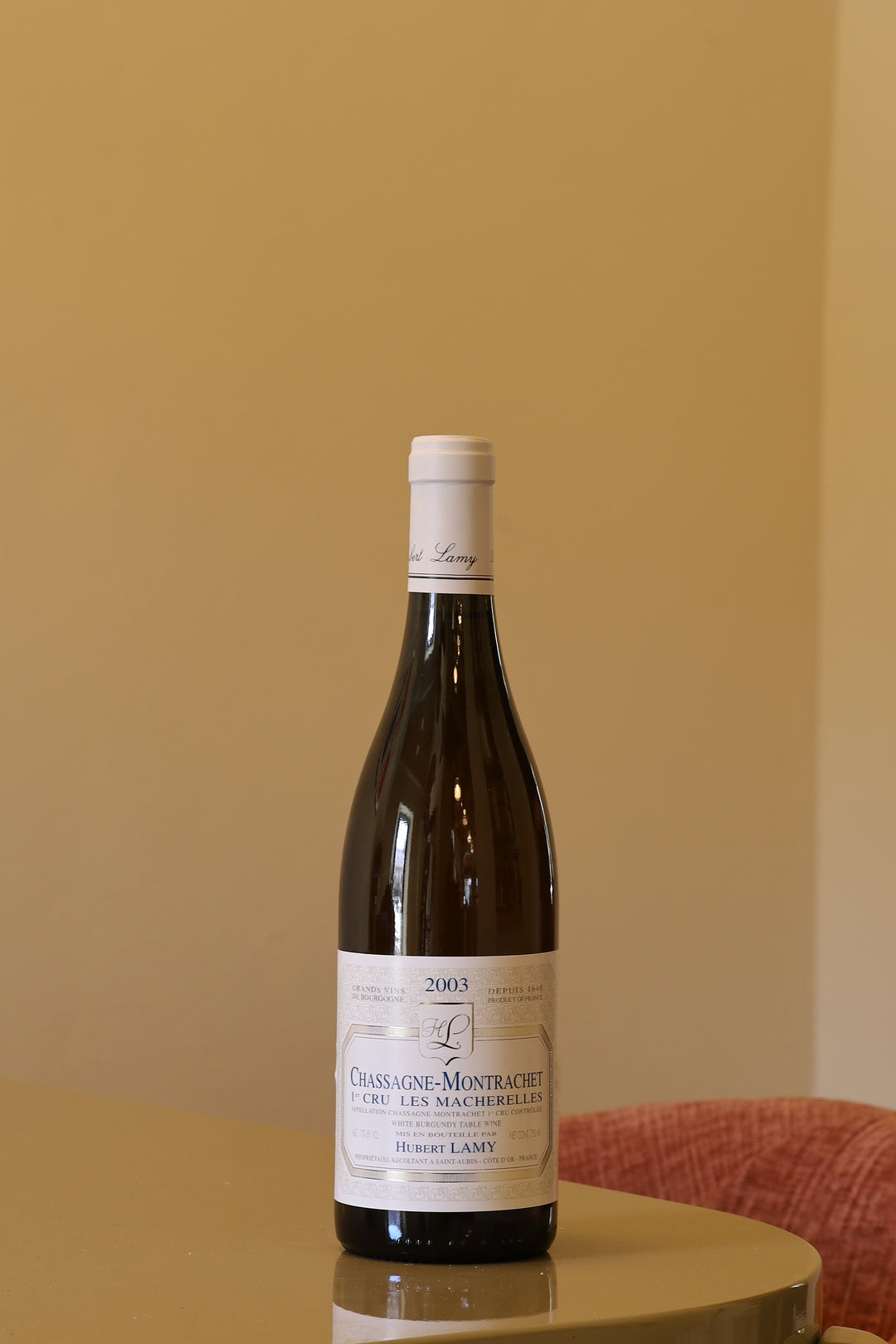 Hubert Lamy Chassagne-Montrachet Premier Cru Les Macherelles 2003 0,75l