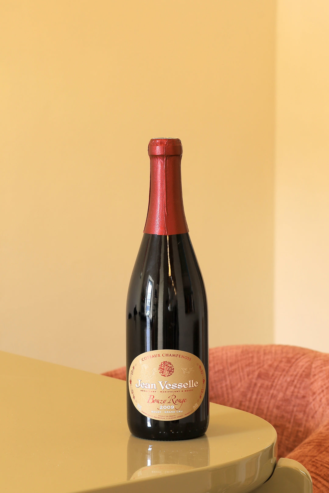 Jean-Vesselle Bouzy Rouge 2009 AOC 0,75l Bottle