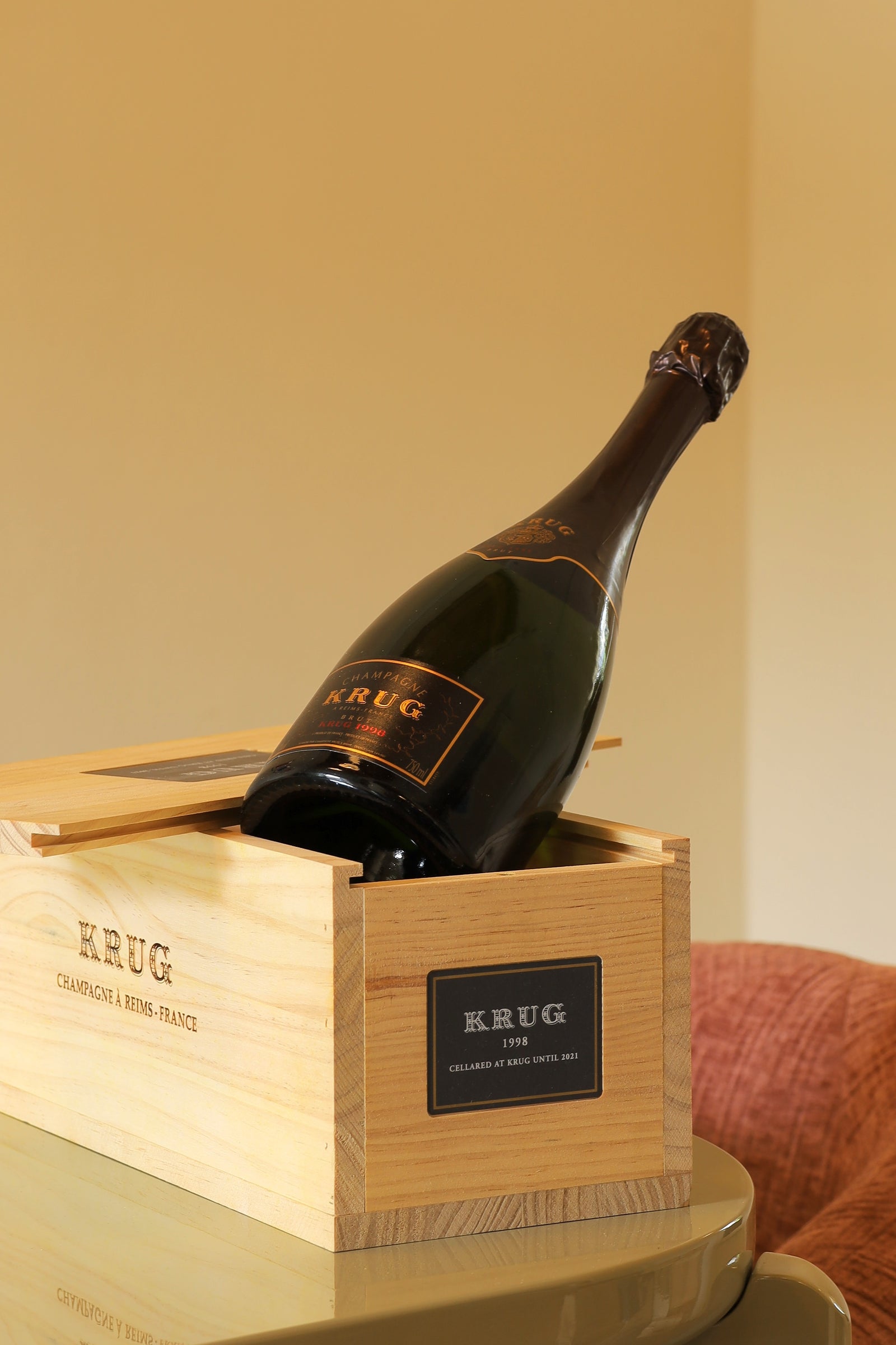 Krug  Vintage cellared by Krug until 2021 1998 AOC 0,75l Bottle