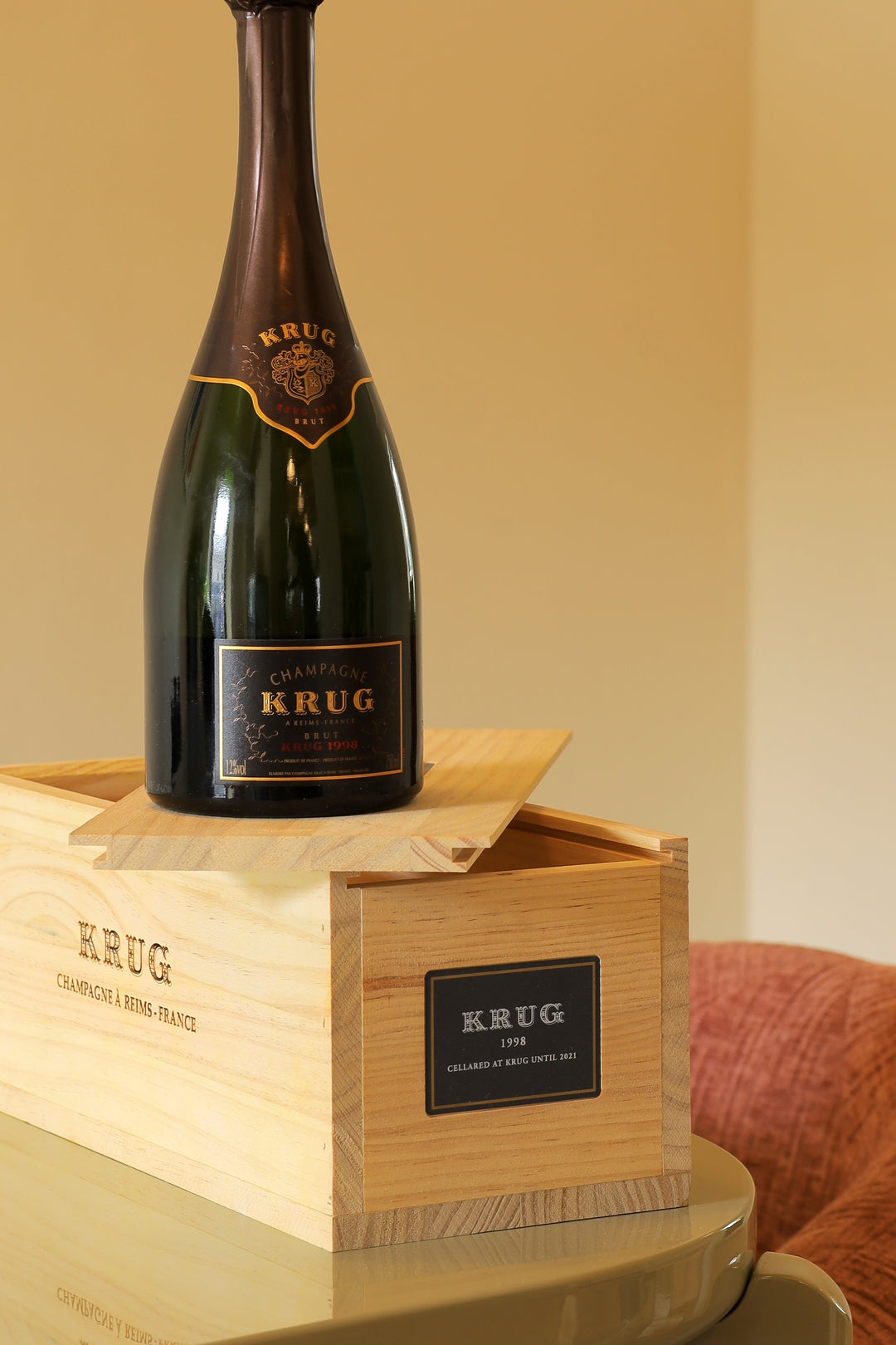 Krug  Vintage cellared by Krug until 2021 1998 AOC 0,75l Bottle
