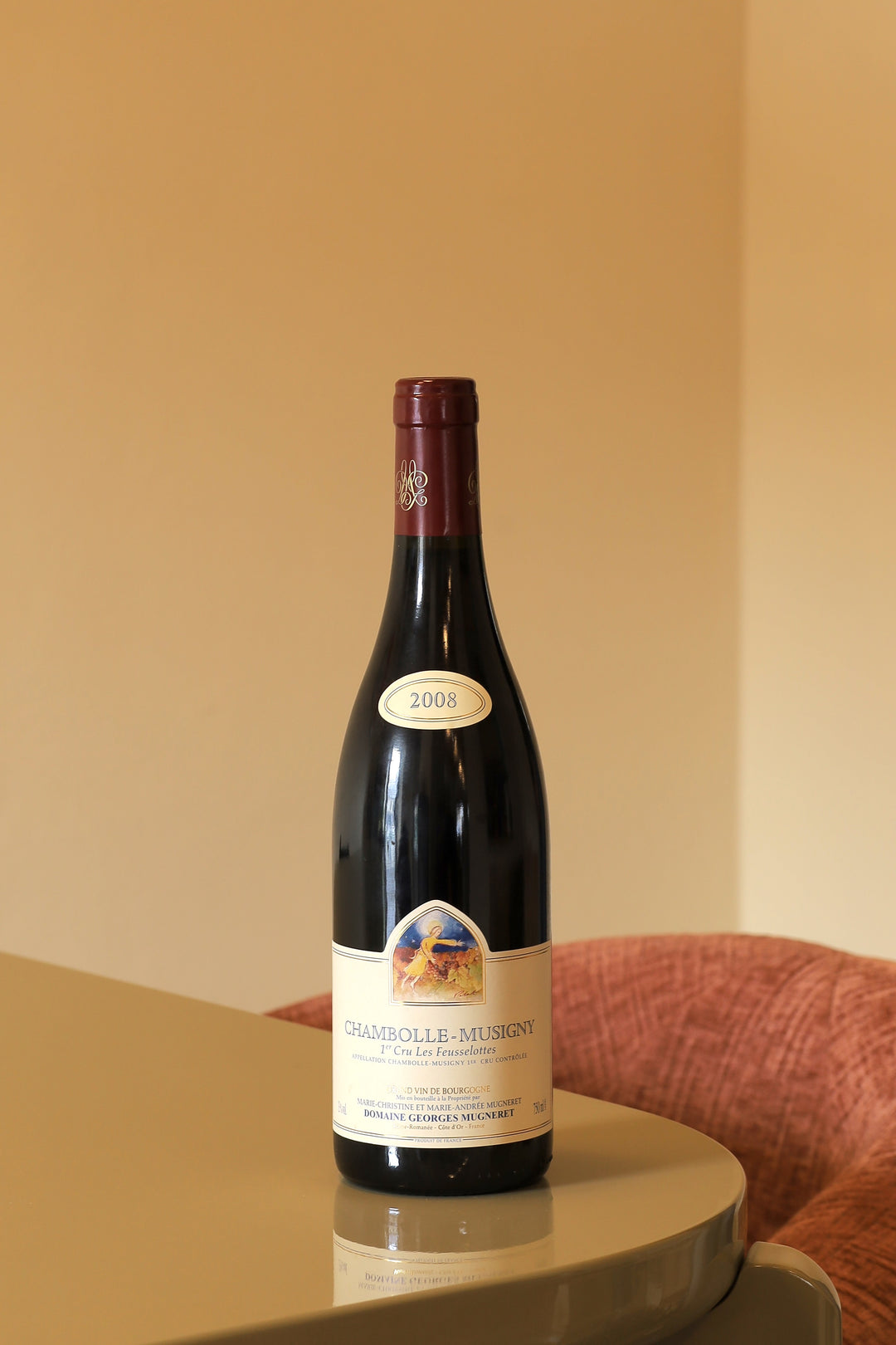 Mugneret-Gibourg Chambolle-Musigny Premier Cru Les Feusolettes 2008 AOC 0,75l