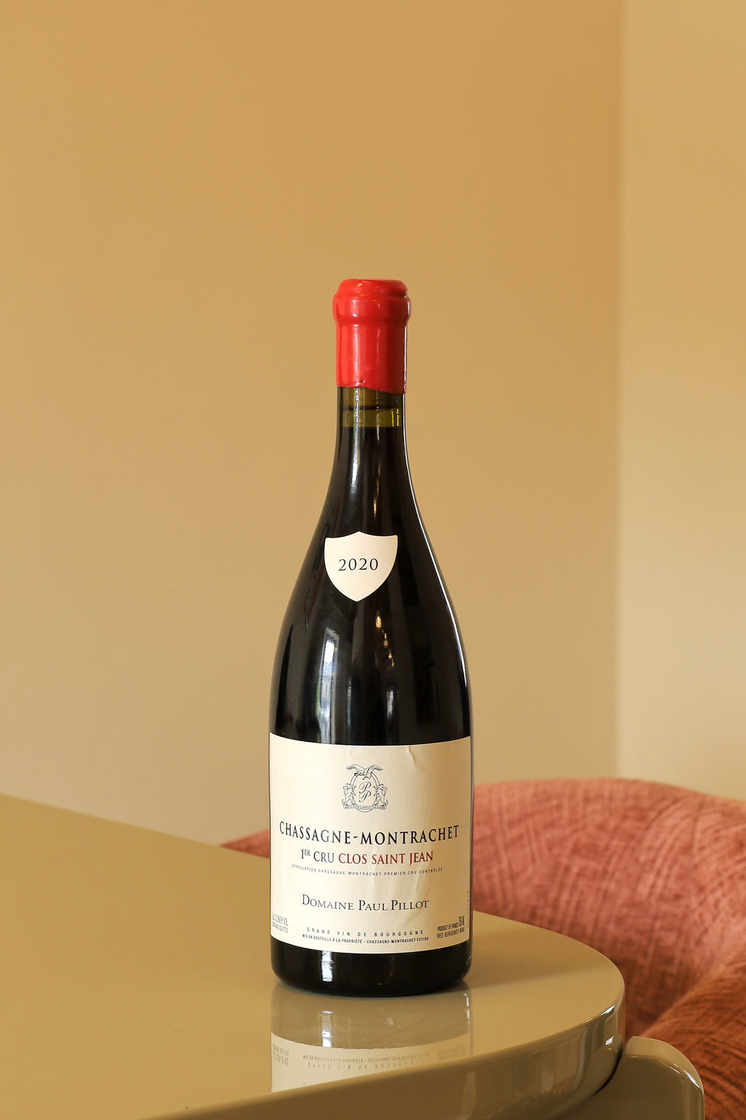 Paul Pillot Chassagne Montrachet Premier Cru Clos Saint Jean Rouge 2020 AOC 0,75l