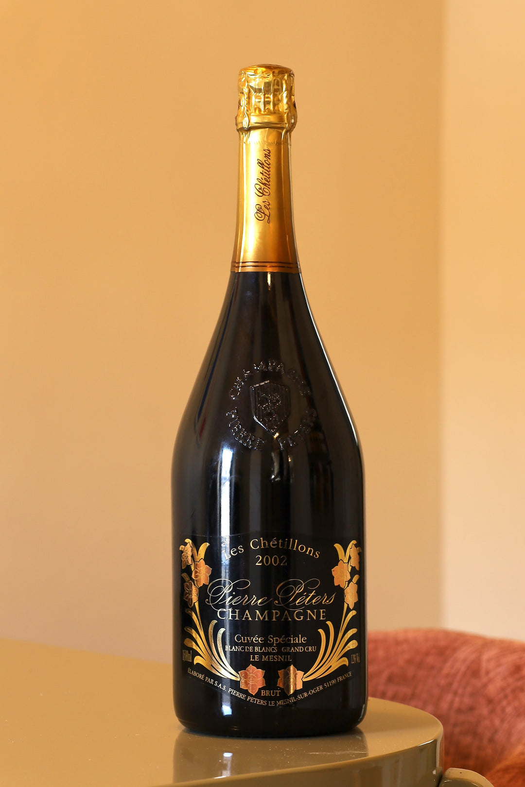 Pierre Peters Les Chetillons Blanc de Blancs 2002 AOC 1,5l Bottle