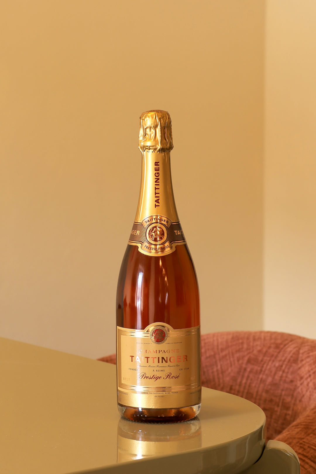 Taittinger Prestige Rose (old label) NV AOC 0,75l Bottle