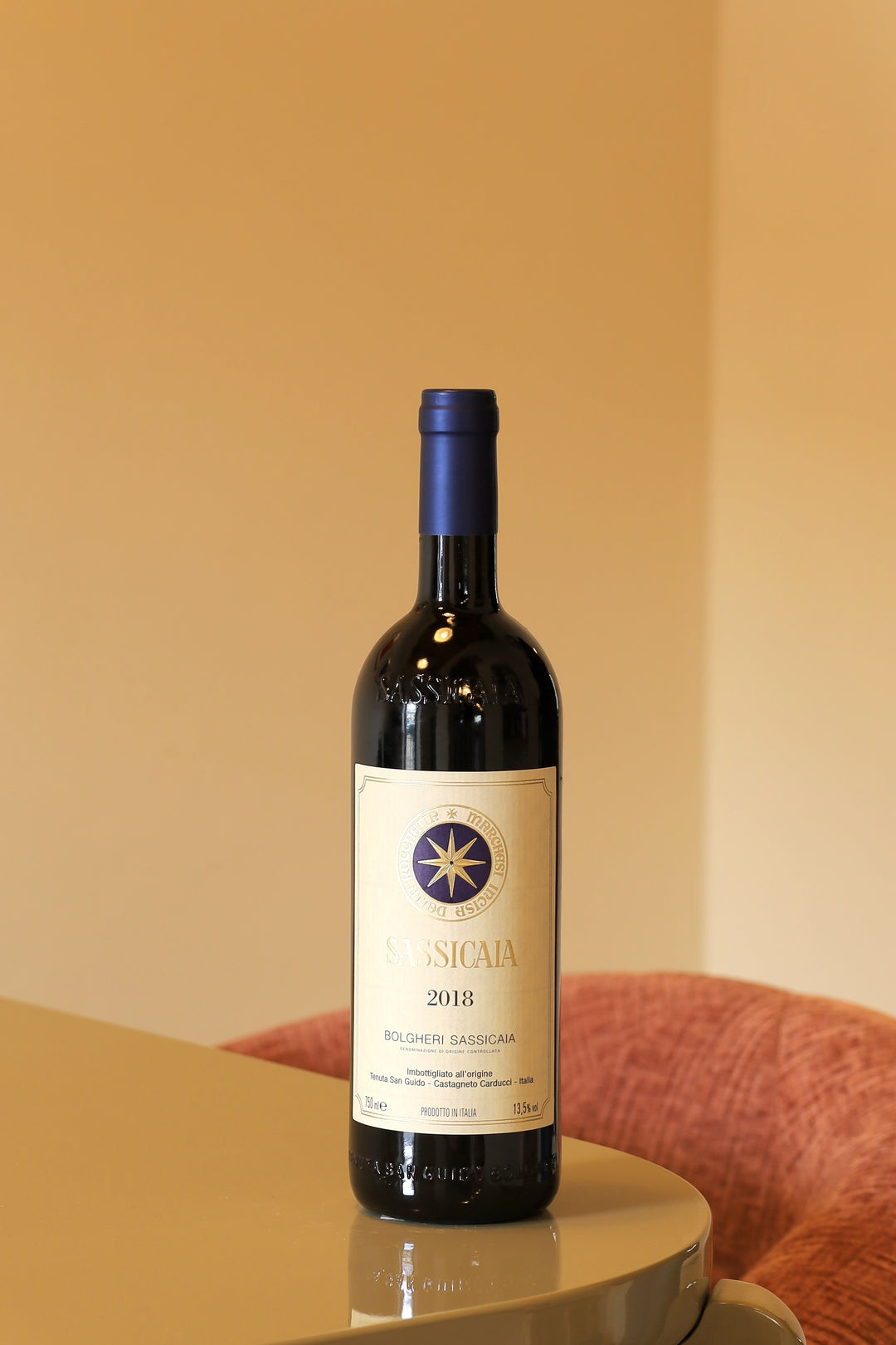 Tenuta San Guido Sassicaia 2018 DOCG 0,75l Bottle