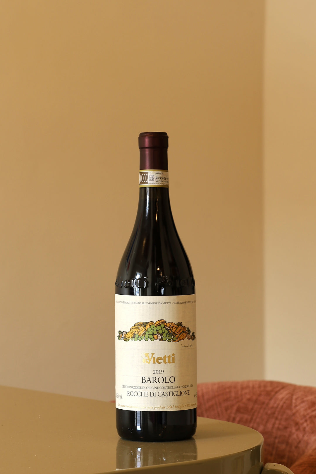 Vietti Barolo Rocche di Castiglione 2019 DOCG 0,75l Bottle
