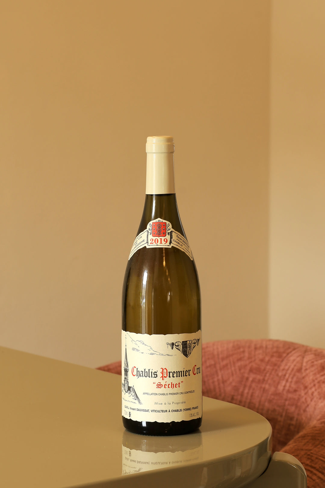 Vincent Dauvissat 1er Cru Sechet Chablis 2019 AOC 0,75l